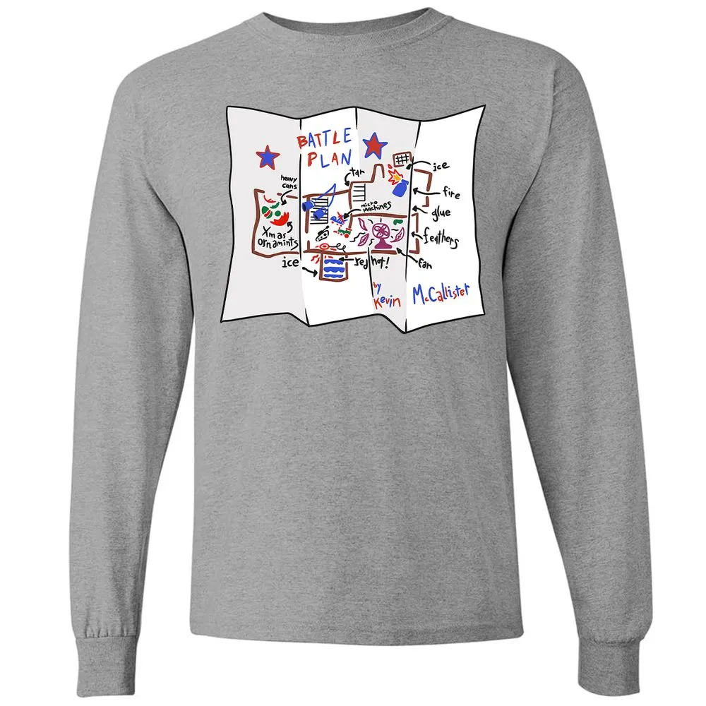 Long Sleeve T-Shirt - VJQUJWR3 - Graphite Heather - 6