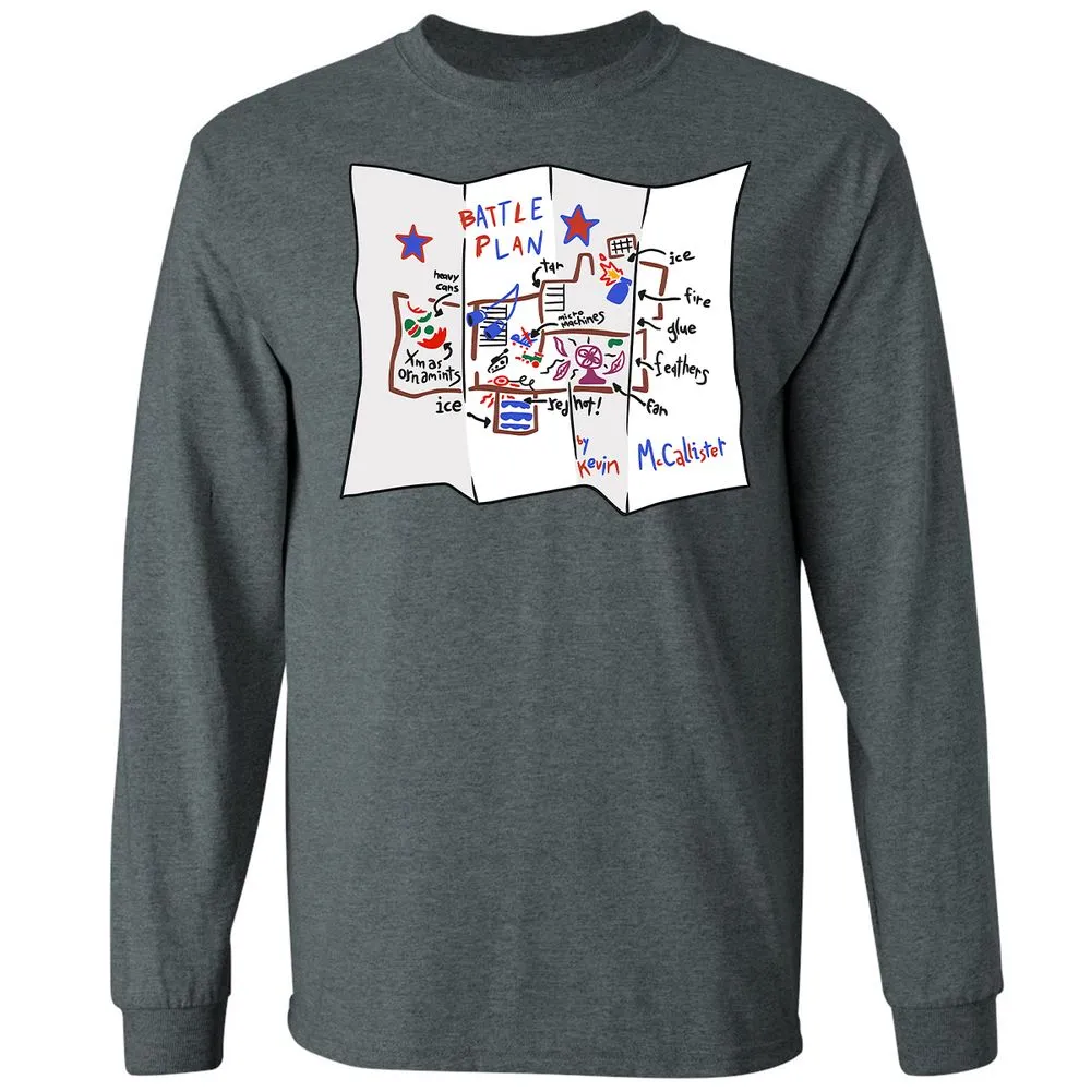 Long Sleeve T-Shirt - VJQUJWR3 - Dark Heather - 15