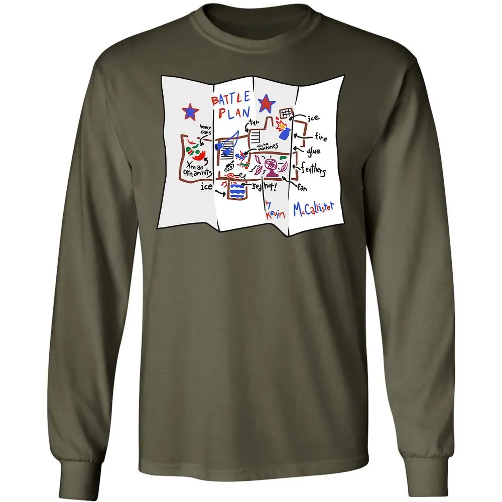 Long Sleeve T-Shirt - VJQUJWR3 - Military Green - 16