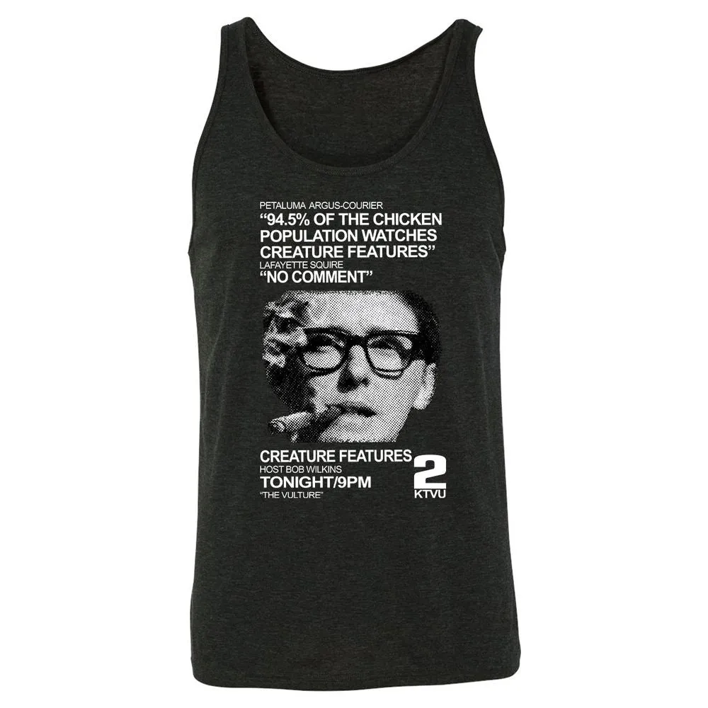 Unisex Jersey Tank - MKHJX8K7 - Charcoal Black Triblend - 5