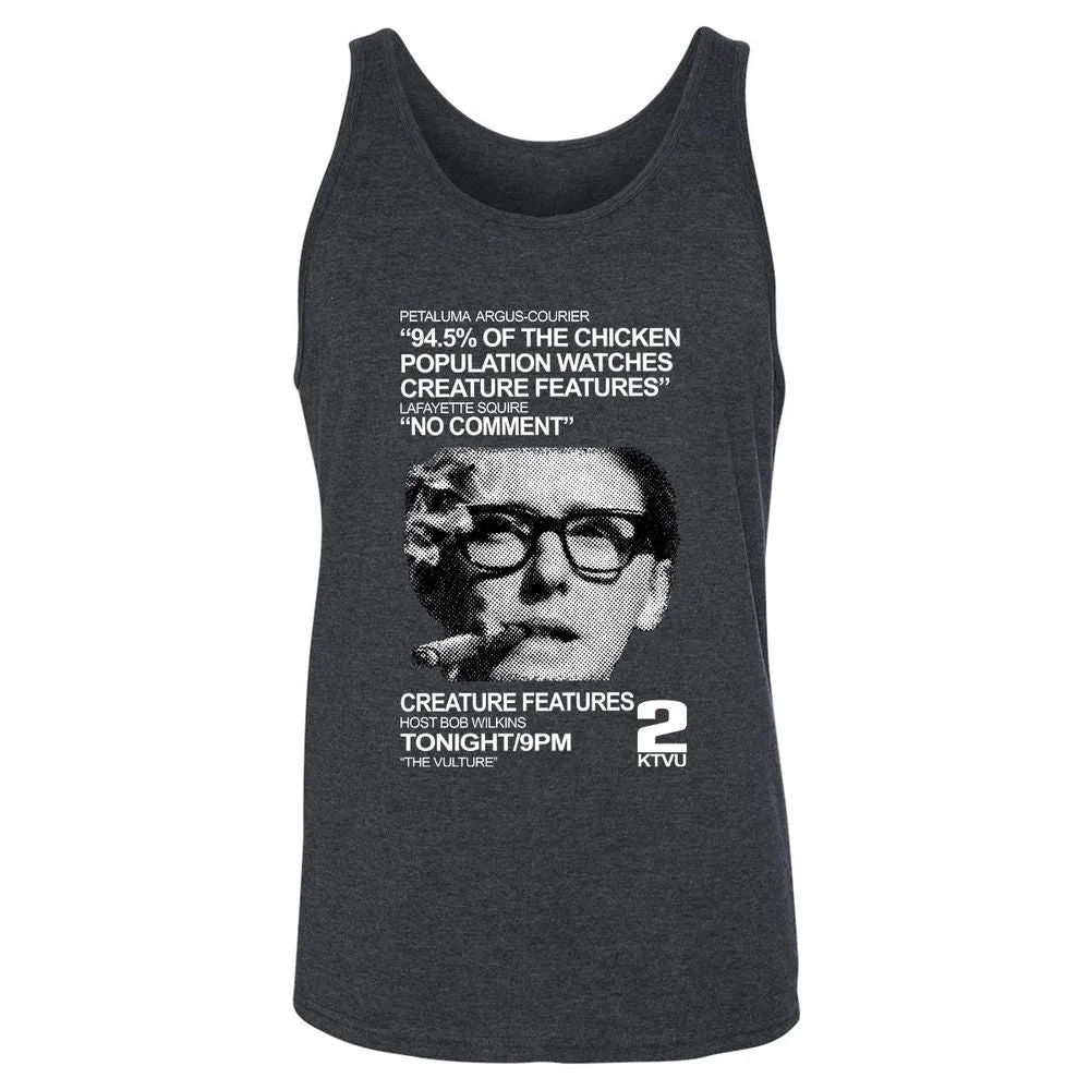 Unisex Jersey Tank - MKHJX8K7 - Dark Grey Heather - 6