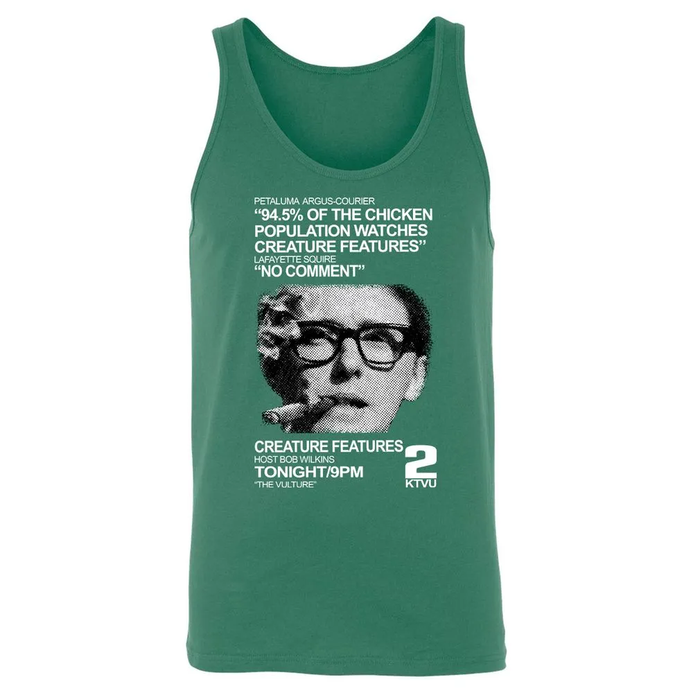 Unisex Jersey Tank - MKHJX8K7 - Kelly - 9