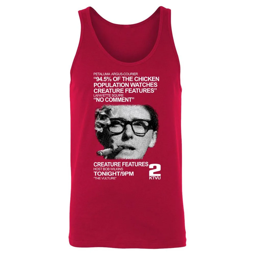 Unisex Jersey Tank - MKHJX8K7 - Red - 11