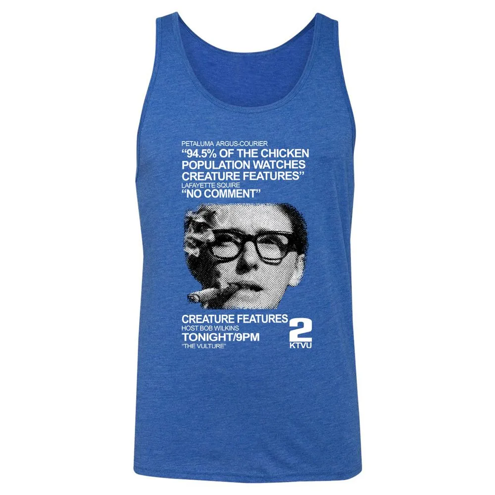 Unisex Jersey Tank - MKHJX8K7 - True Royal Triblend - 12