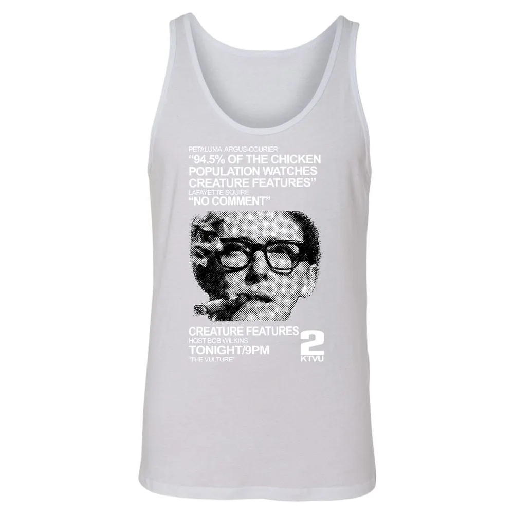 Unisex Jersey Tank - MKHJX8K7 - White - 14