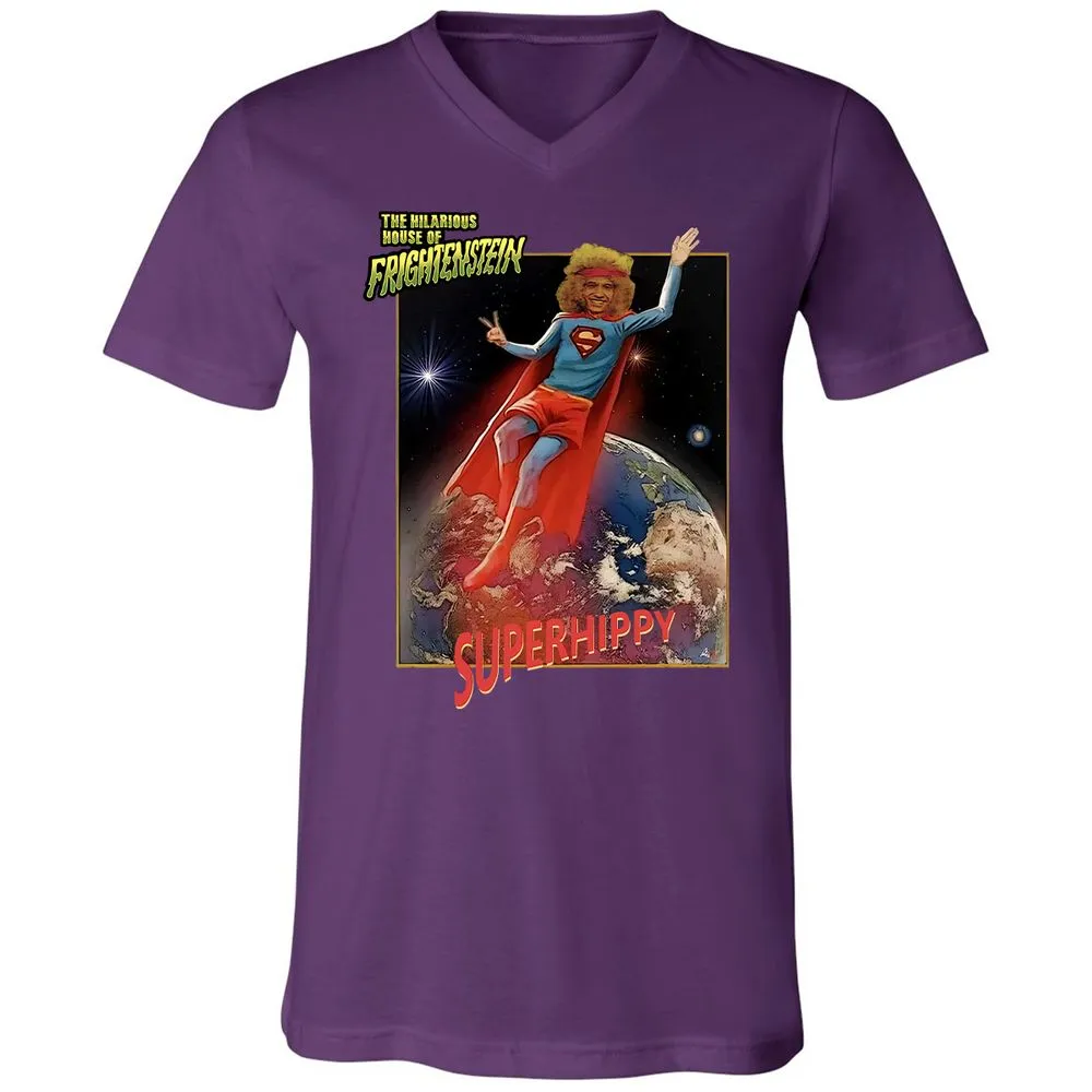 Unisex V-Neck T-Shirt - 921HPCJC - Team Purple - 9