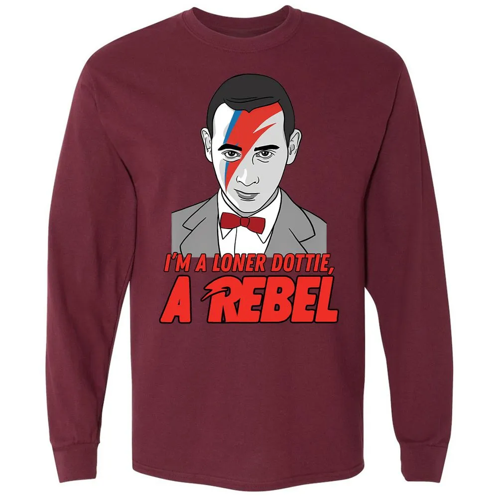 Long Sleeve T-Shirt - 5A2NTTQG - Maroon - 11