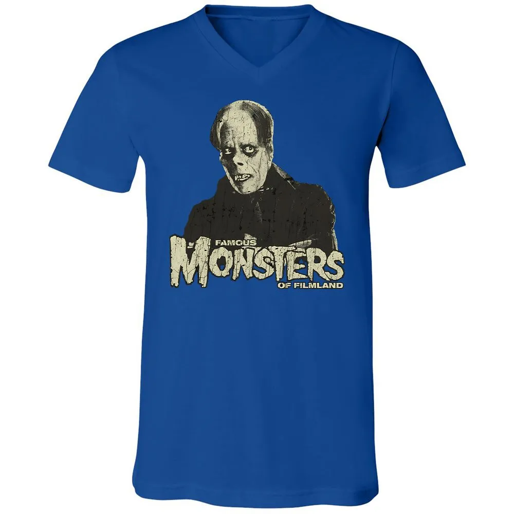 Unisex V-Neck T-Shirt - 69HZ2S8F - True Royal - 4
