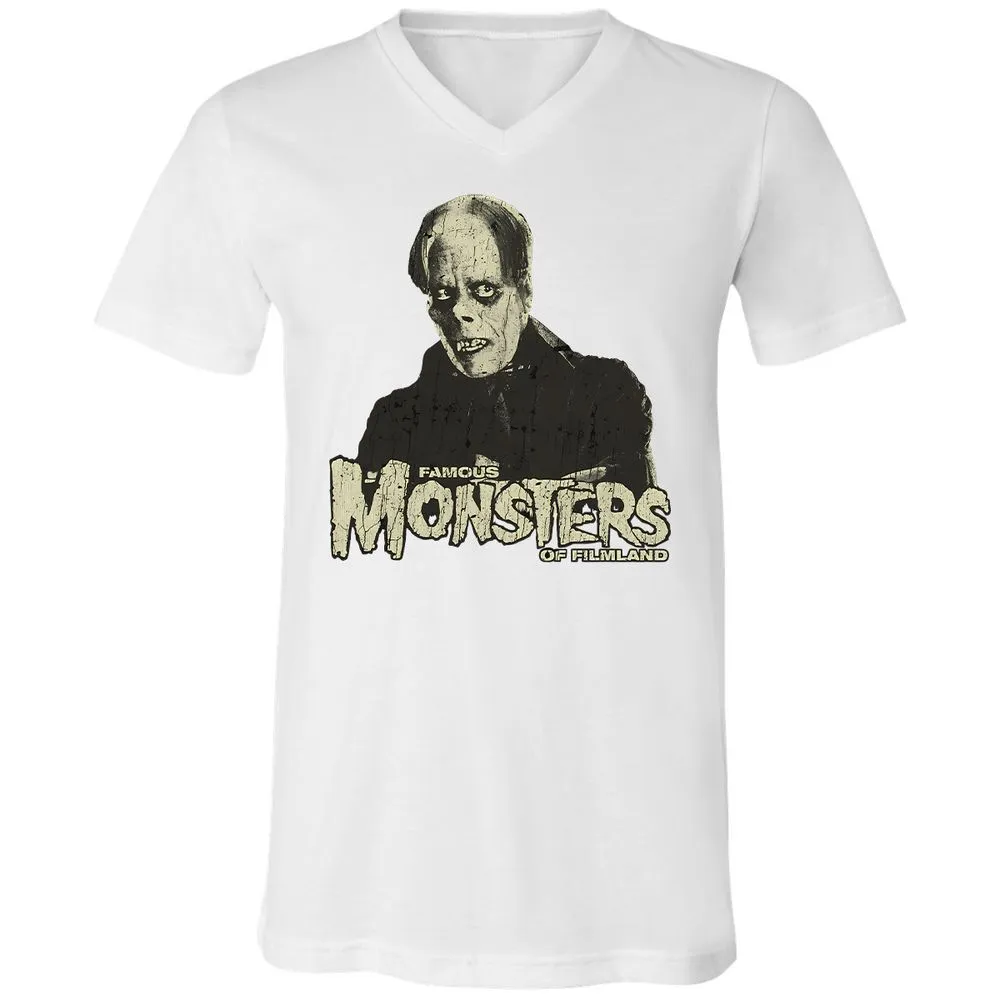 Unisex V-Neck T-Shirt - 69HZ2S8F - White - 5