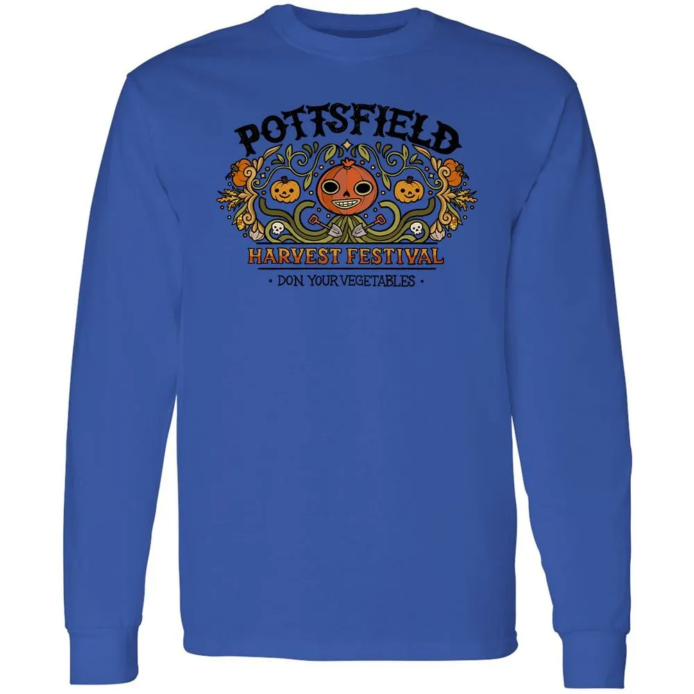 Long Sleeve T-Shirt - UZAUQU1M - Royal - 4