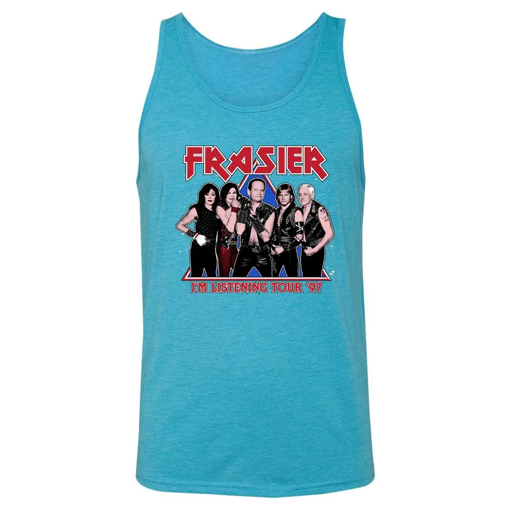 Unisex Jersey Tank - M2MXFRRL - Aqua Triblend - 3