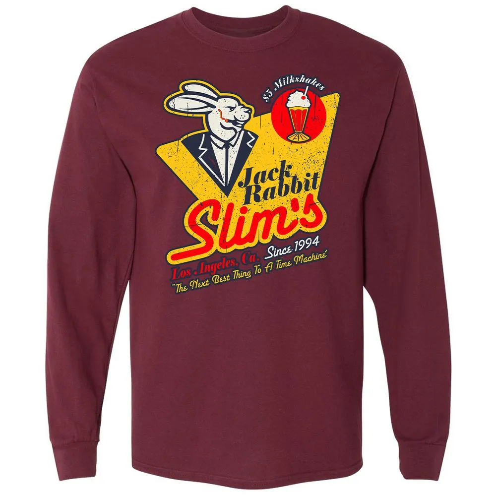 Long Sleeve T-Shirt - 2N1GRMMR - Maroon - 11