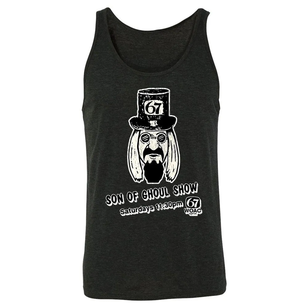 Unisex Jersey Tank - K64ET6AZ - Charcoal Black Triblend - 5
