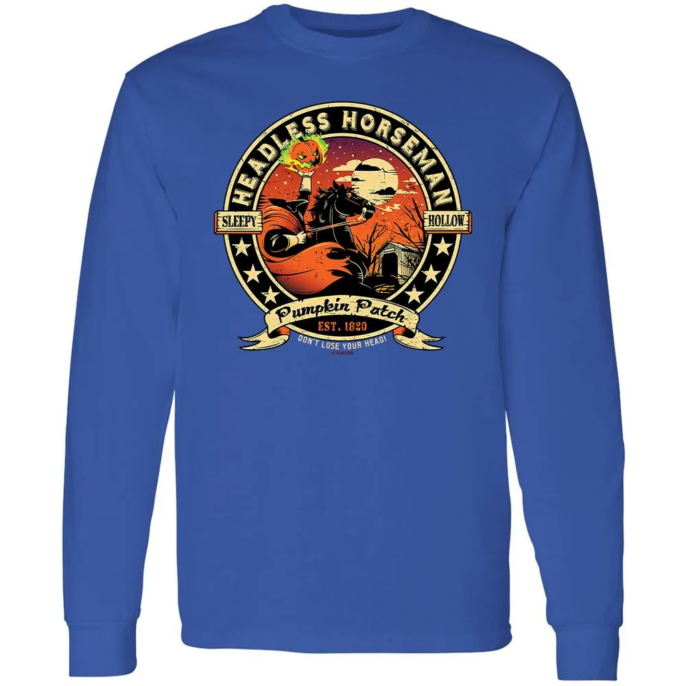 Long Sleeve T-Shirt - 5FKJM123 - Royal - 8