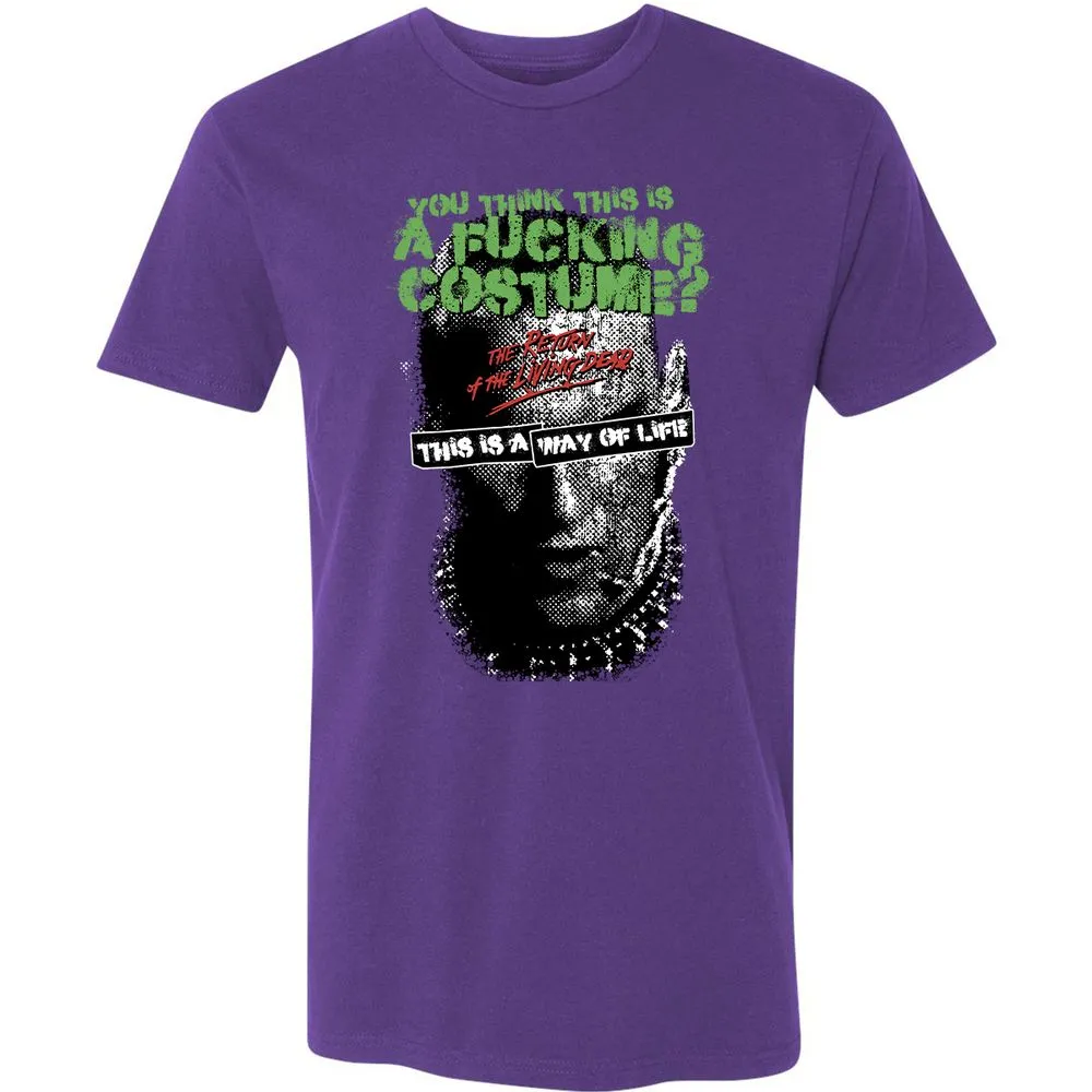 Premium Unisex T-Shirt - 7EZ69EG4 - Purple Rush - 7
