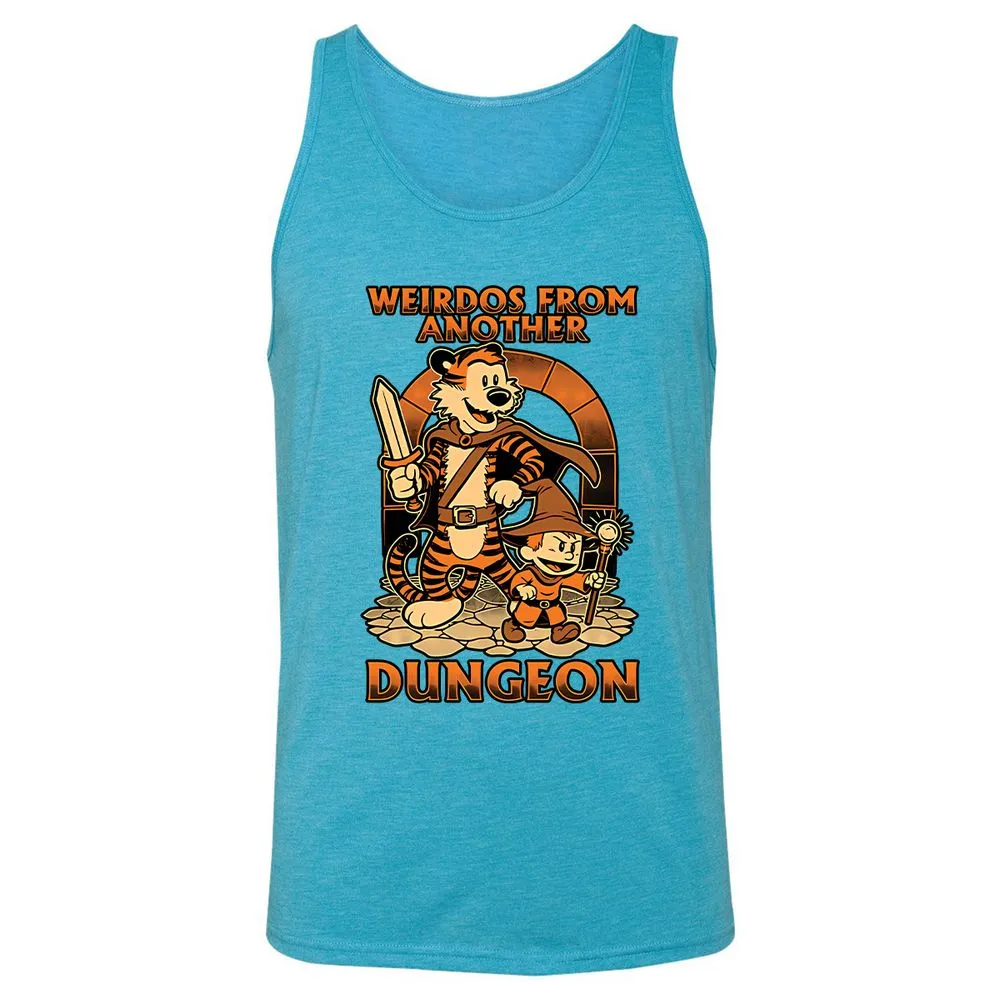 Unisex Jersey Tank - TVYZYMB4 - Aqua Triblend - 3