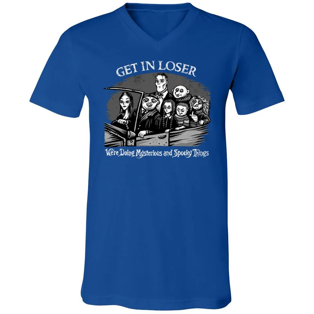 Unisex V-Neck T-Shirt - PXN9VXGB - True Royal - 4