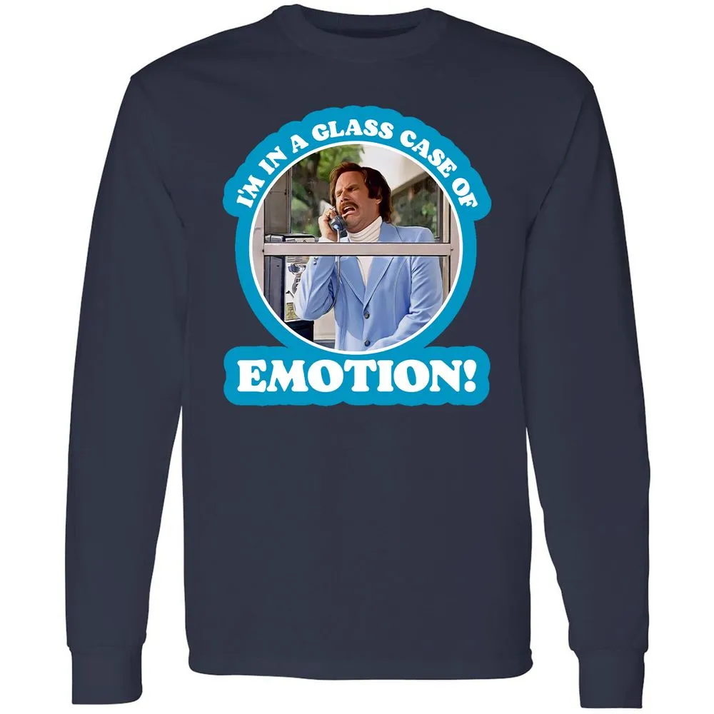 Long Sleeve T-Shirt - E5JVEUN9 - Navy - 2