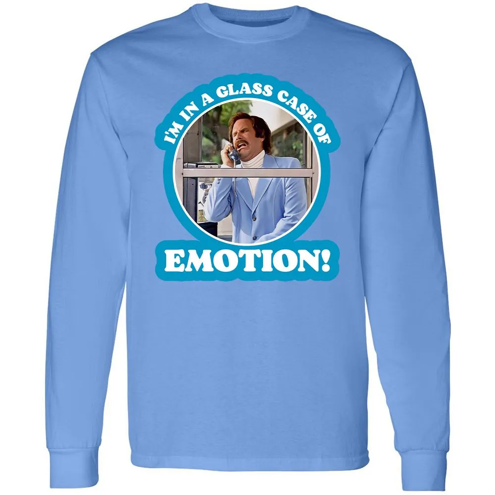 Long Sleeve T-Shirt - E5JVEUN9 - Carolina Blue - 12