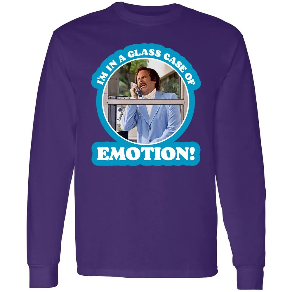 Long Sleeve T-Shirt - E5JVEUN9 - Purple - 13