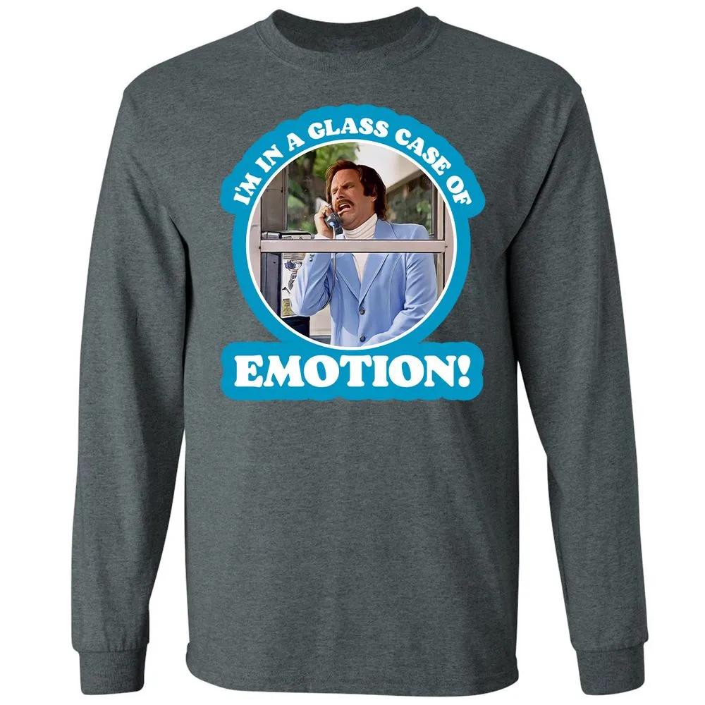 Long Sleeve T-Shirt - E5JVEUN9 - Dark Heather - 15