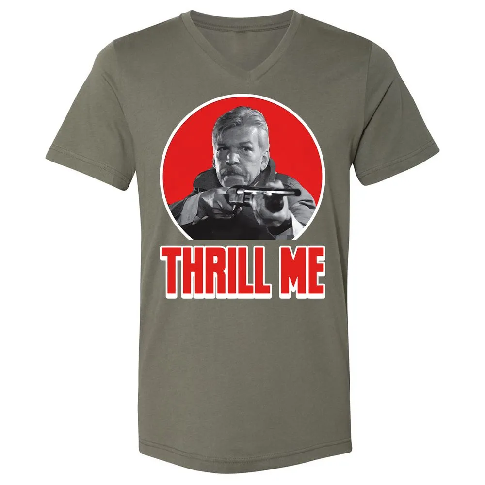 Unisex V-Neck T-Shirt - XF8V3MD1 - Military Green - 10