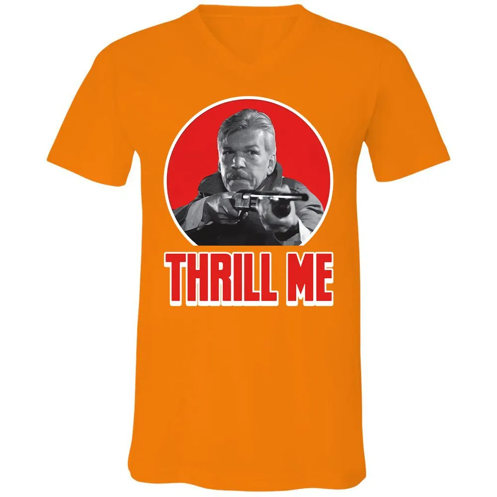Unisex V-Neck T-Shirt - XF8V3MD1 - Orange - 11