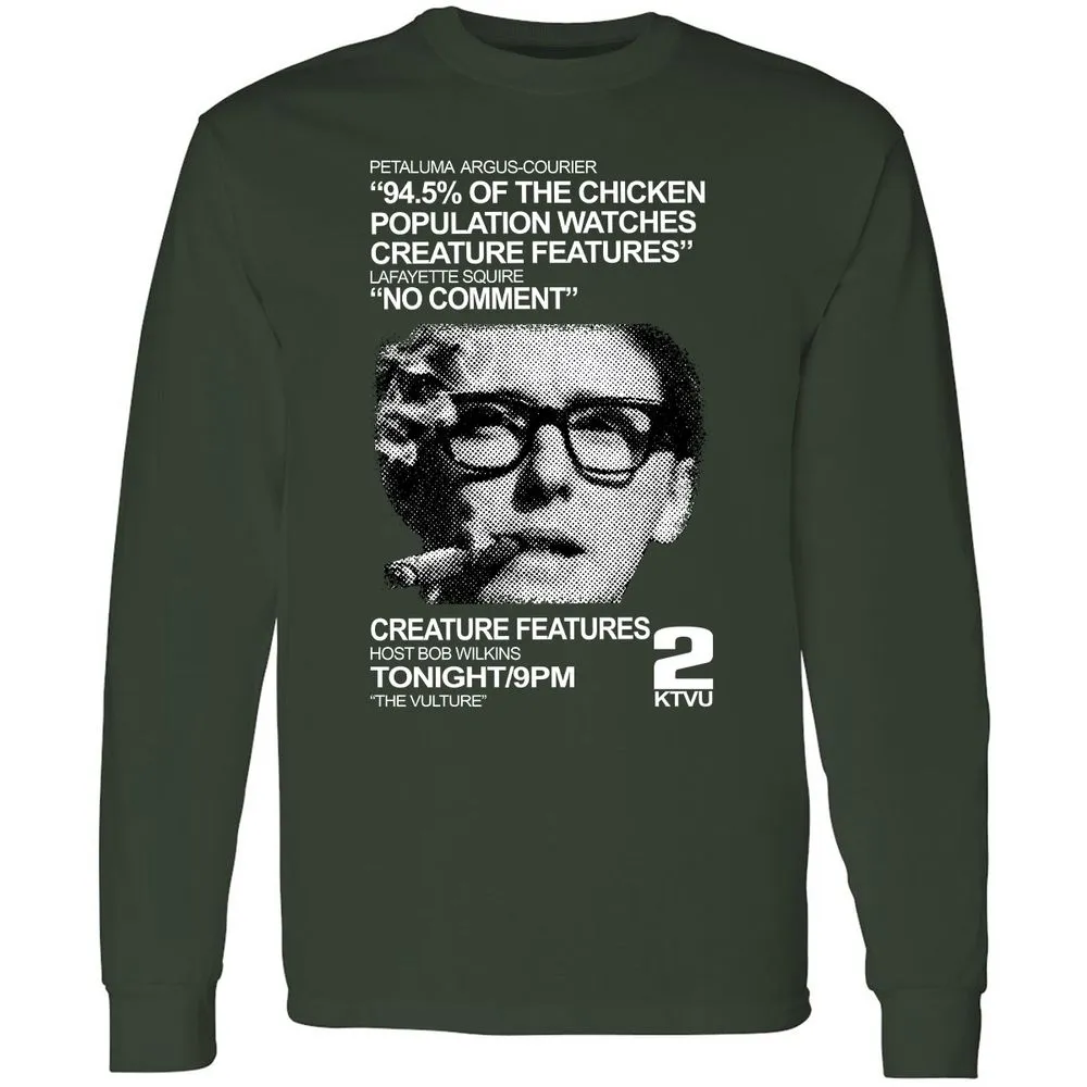Long Sleeve T-Shirt - 958MXFX2 - Forest Green - 4