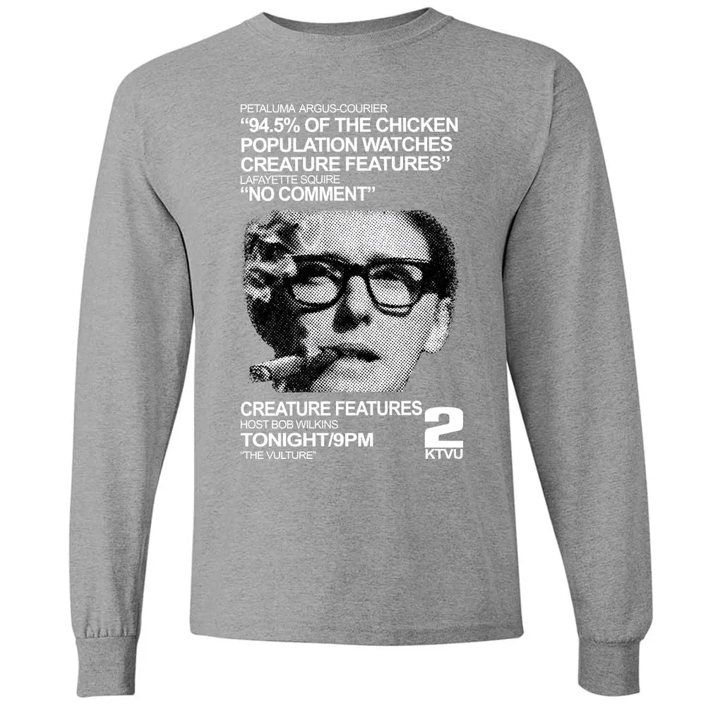 Long Sleeve T-Shirt - 958MXFX2 - Graphite Heather - 6
