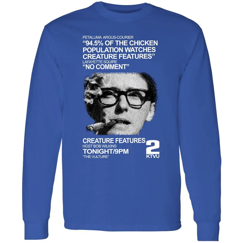 Long Sleeve T-Shirt - 958MXFX2 - Royal - 8