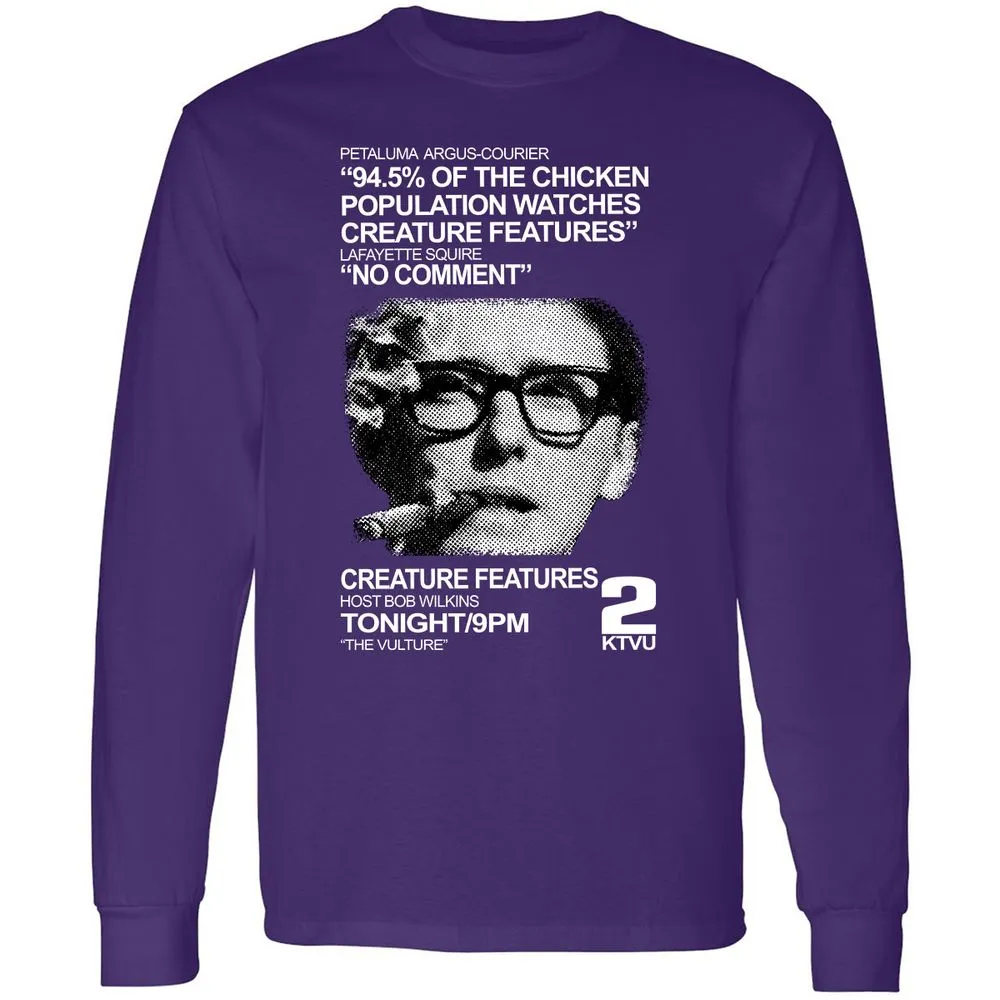 Long Sleeve T-Shirt - 958MXFX2 - Purple - 13