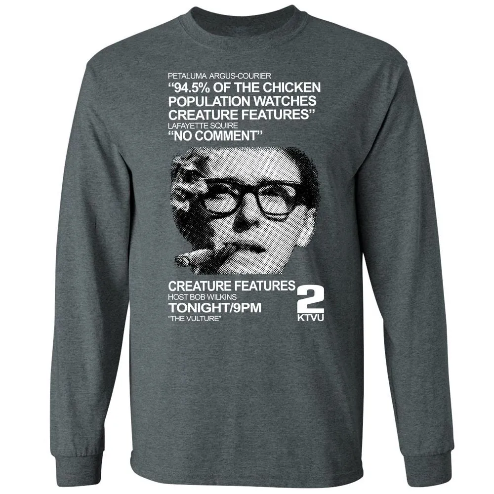 Long Sleeve T-Shirt - 958MXFX2 - Dark Heather - 15