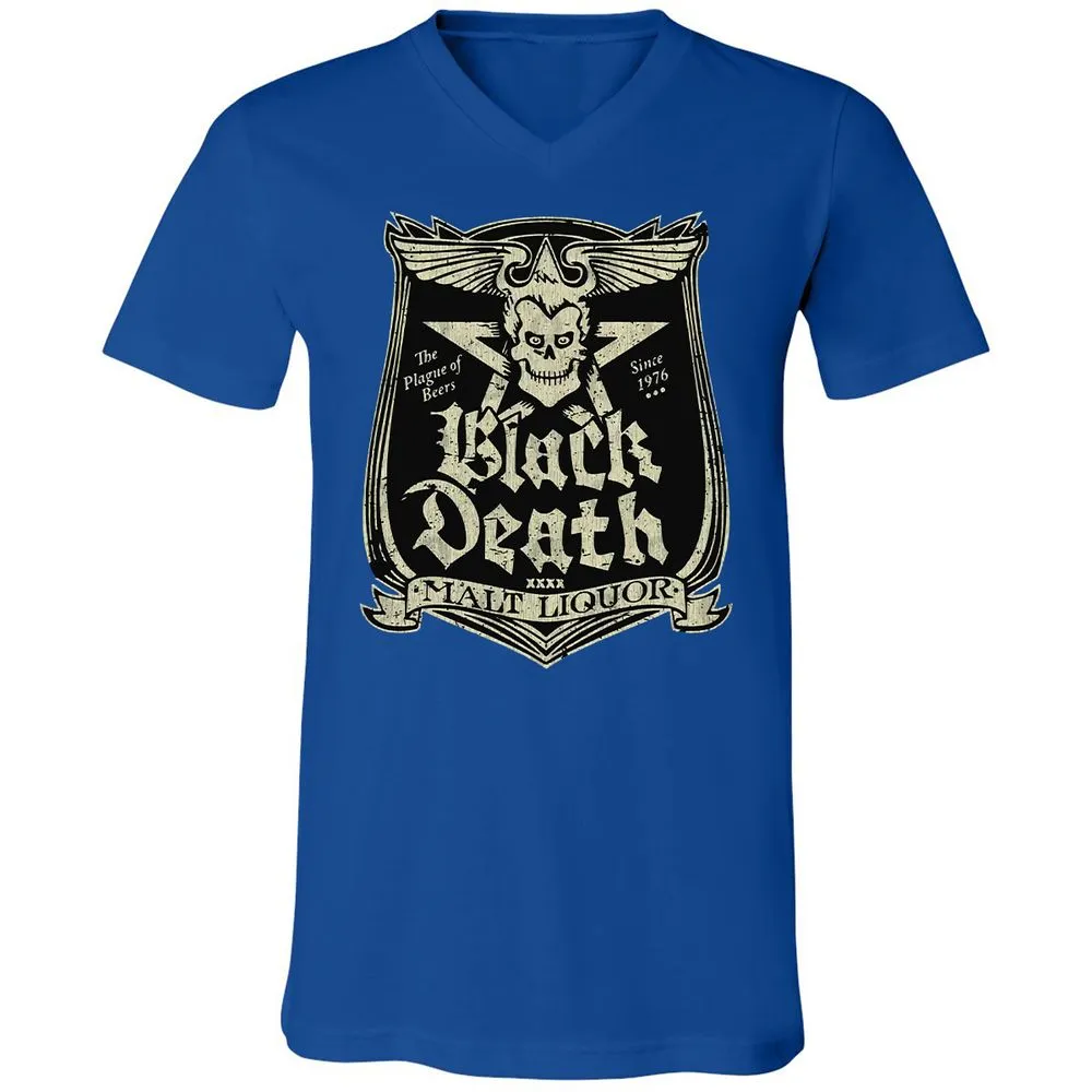 Unisex V-Neck T-Shirt - AU4JNCBE - True Royal - 4