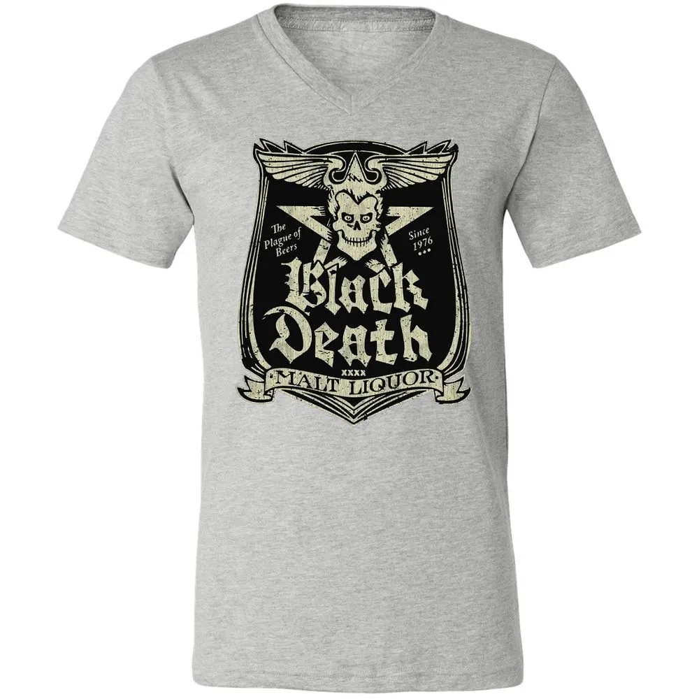 Unisex V-Neck T-Shirt - AU4JNCBE - Athletic Heather - 7