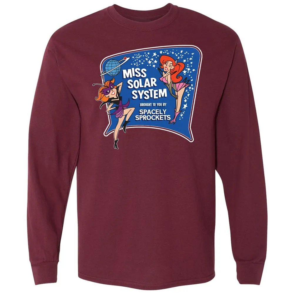 Long Sleeve T-Shirt - 6UG94M9P - Maroon - 11