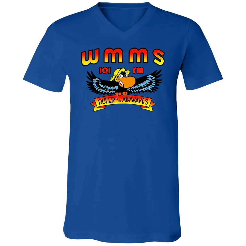 Unisex V-Neck T-Shirt - 8TV2HX64 - True Royal - 4