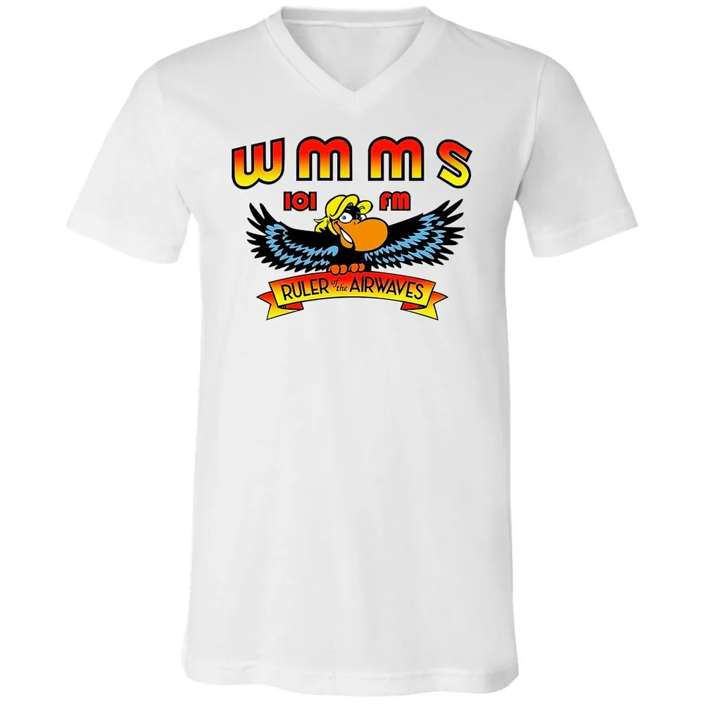 Unisex V-Neck T-Shirt - 8TV2HX64 - White - 5