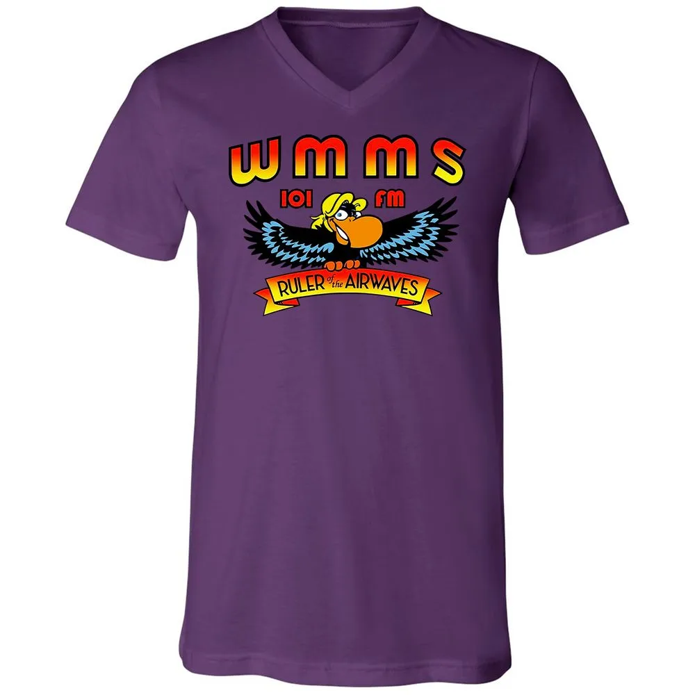 Unisex V-Neck T-Shirt - 8TV2HX64 - Team Purple - 9