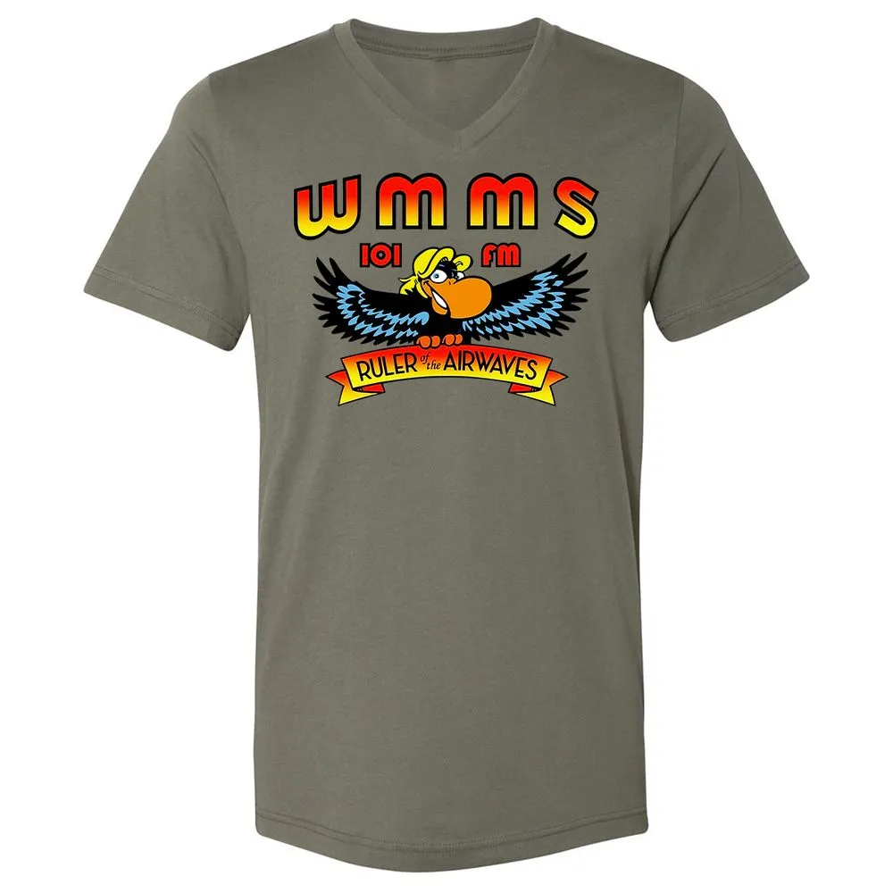 Unisex V-Neck T-Shirt - 8TV2HX64 - Military Green - 10