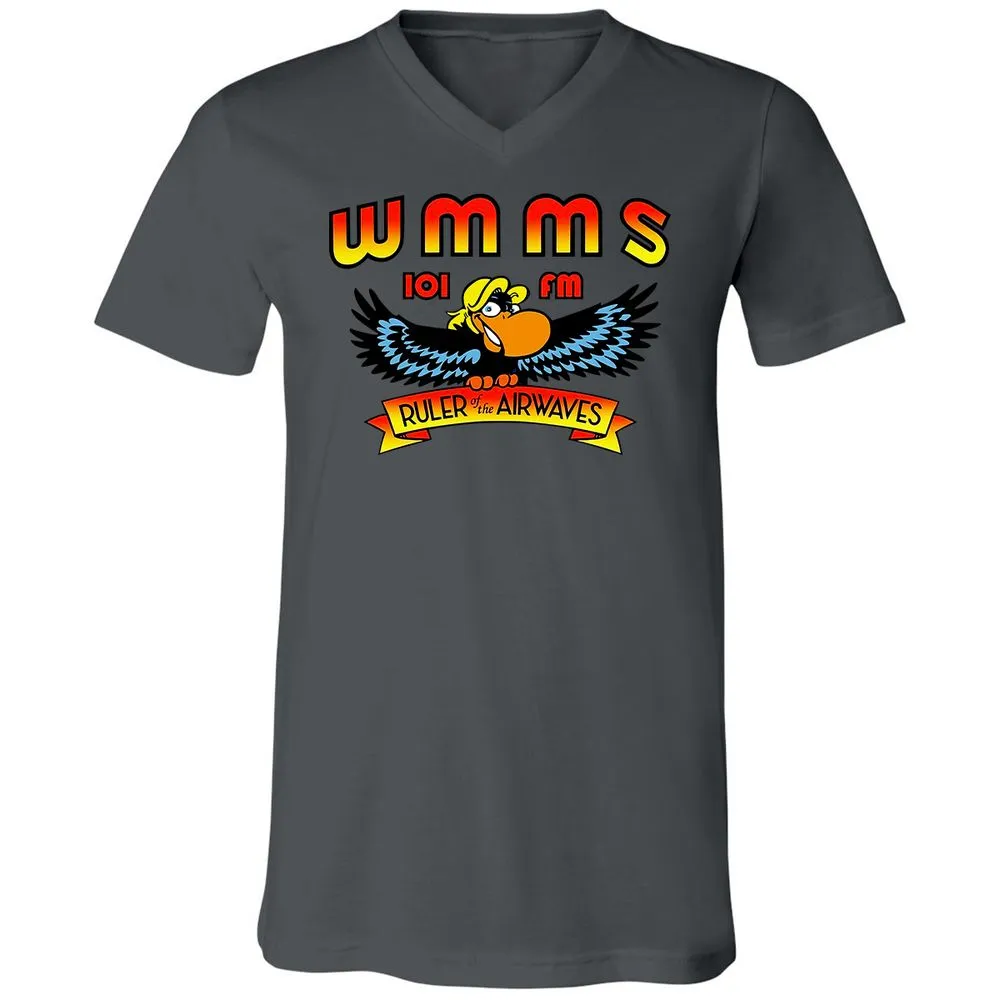 Unisex V-Neck T-Shirt - 8TV2HX64 - Asphalt - 12