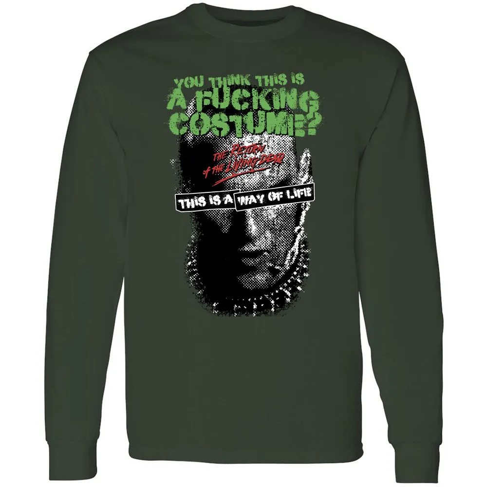 Long Sleeve T-Shirt - HNT5DLNT - Forest Green - 4