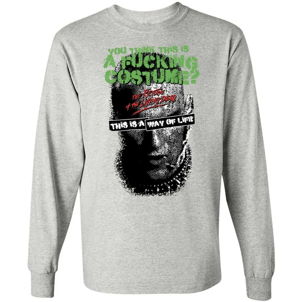 Long Sleeve T-Shirt - HNT5DLNT - Ash - 7