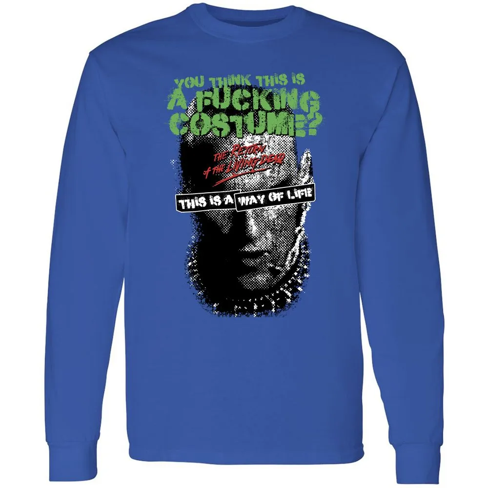 Long Sleeve T-Shirt - HNT5DLNT - Royal - 8