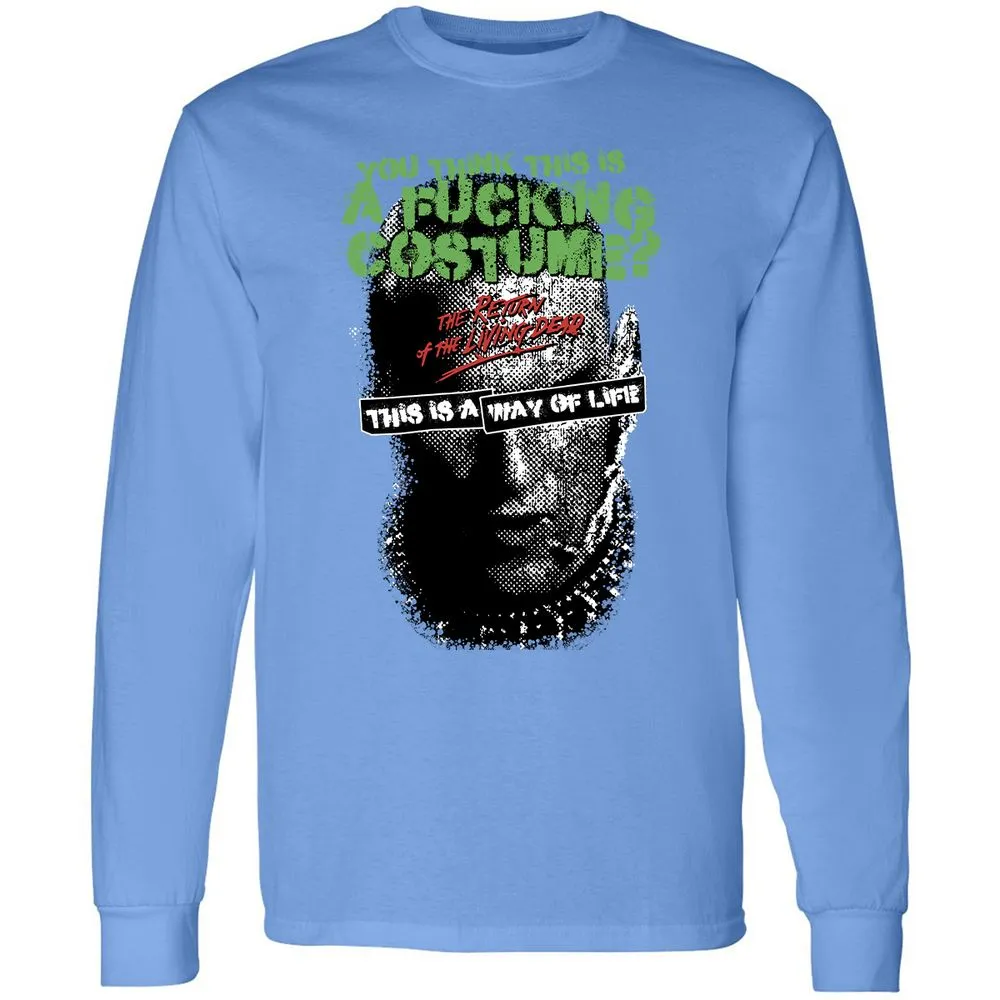 Long Sleeve T-Shirt - HNT5DLNT - Carolina Blue - 12