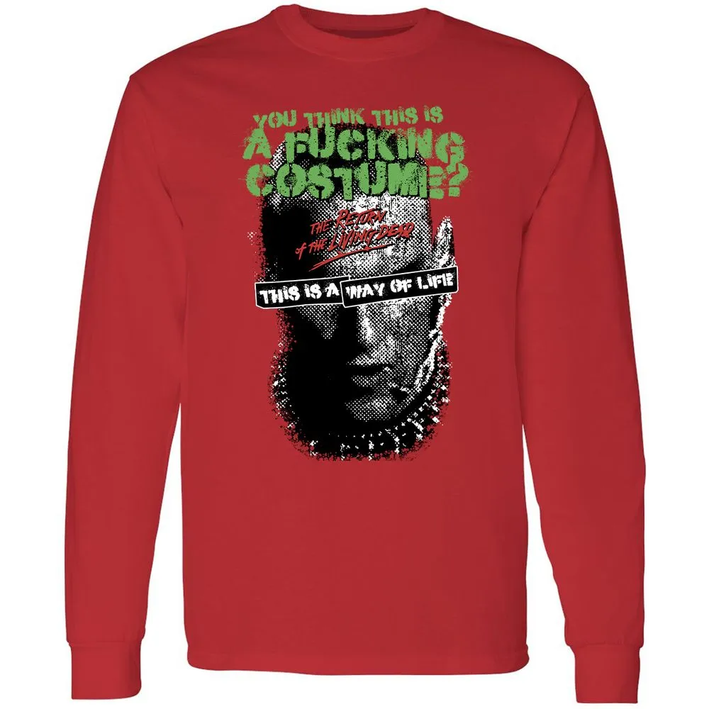 Long Sleeve T-Shirt - HNT5DLNT - Red - 14