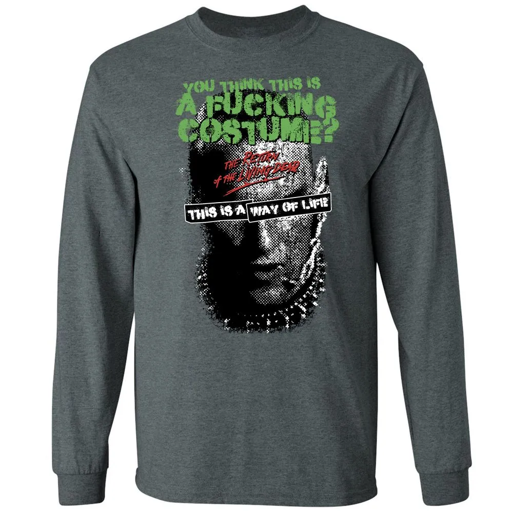 Long Sleeve T-Shirt - HNT5DLNT - Dark Heather - 15
