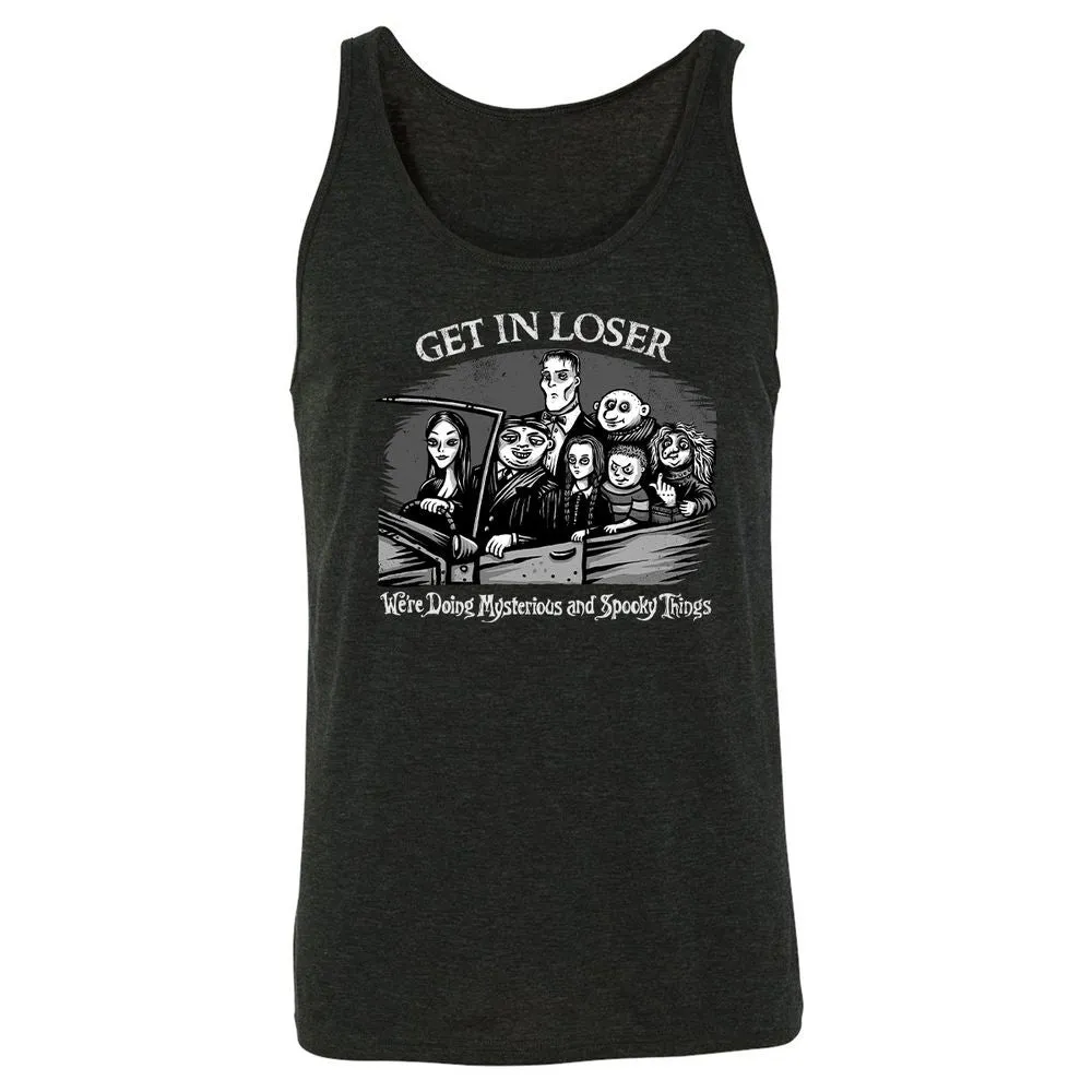 Unisex Jersey Tank - YZKKHZMA - Charcoal Black Triblend - 5