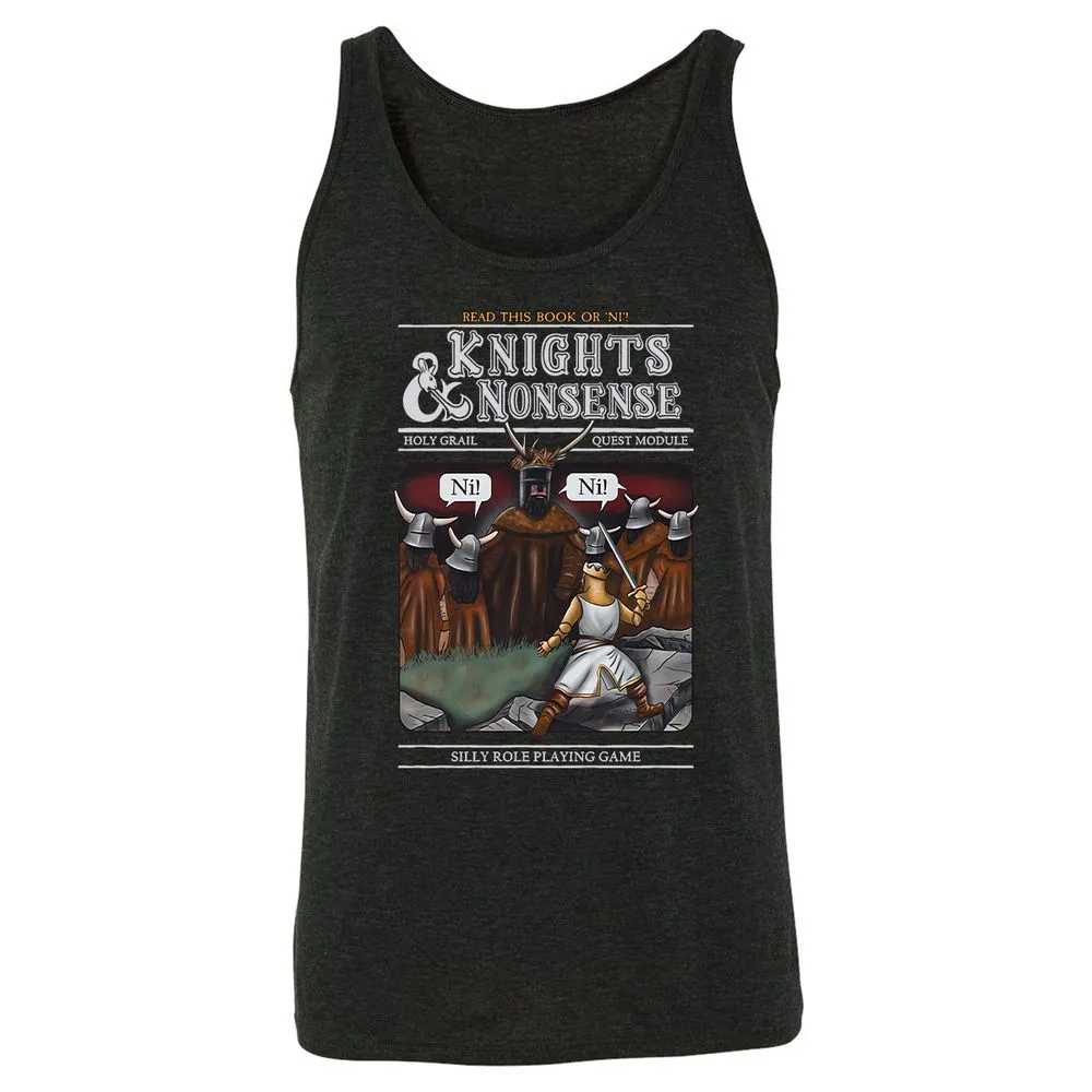 Unisex Jersey Tank - 7EPQLB35 - Charcoal Black Triblend - 5
