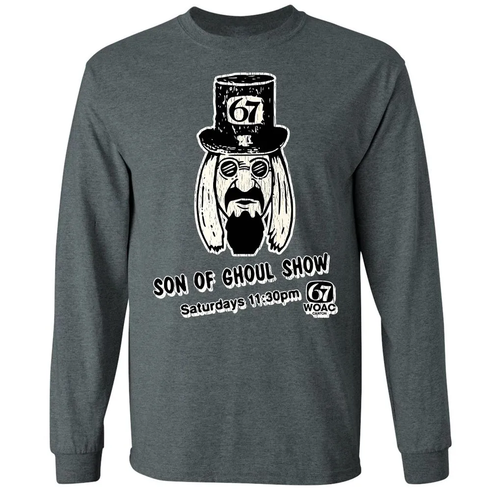 Long Sleeve T-Shirt - WUZLFRUF - Dark Heather - 15