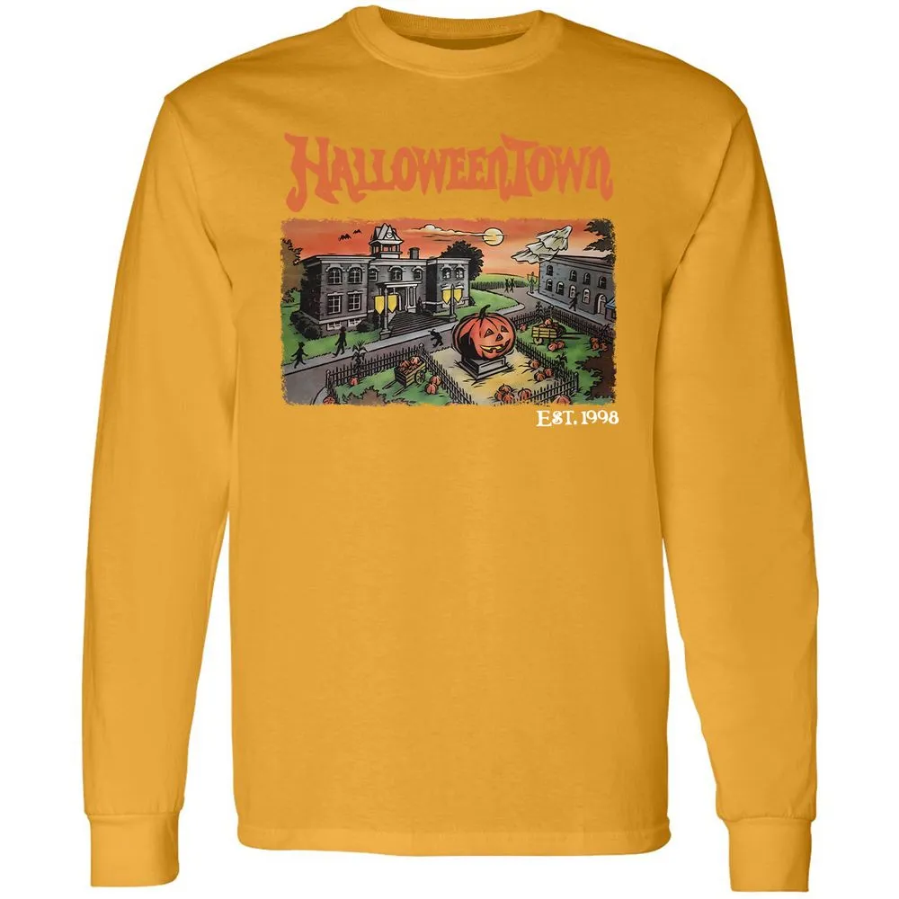 Long Sleeve T-Shirt - UZKY7XE5 - Gold - 9